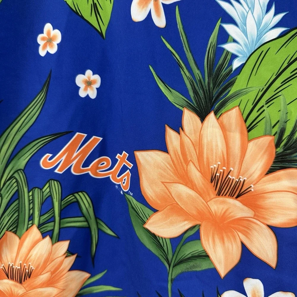Hurley '47 New York Mets Cannonball Tropics Swim Shorts Royal Men Sz 38